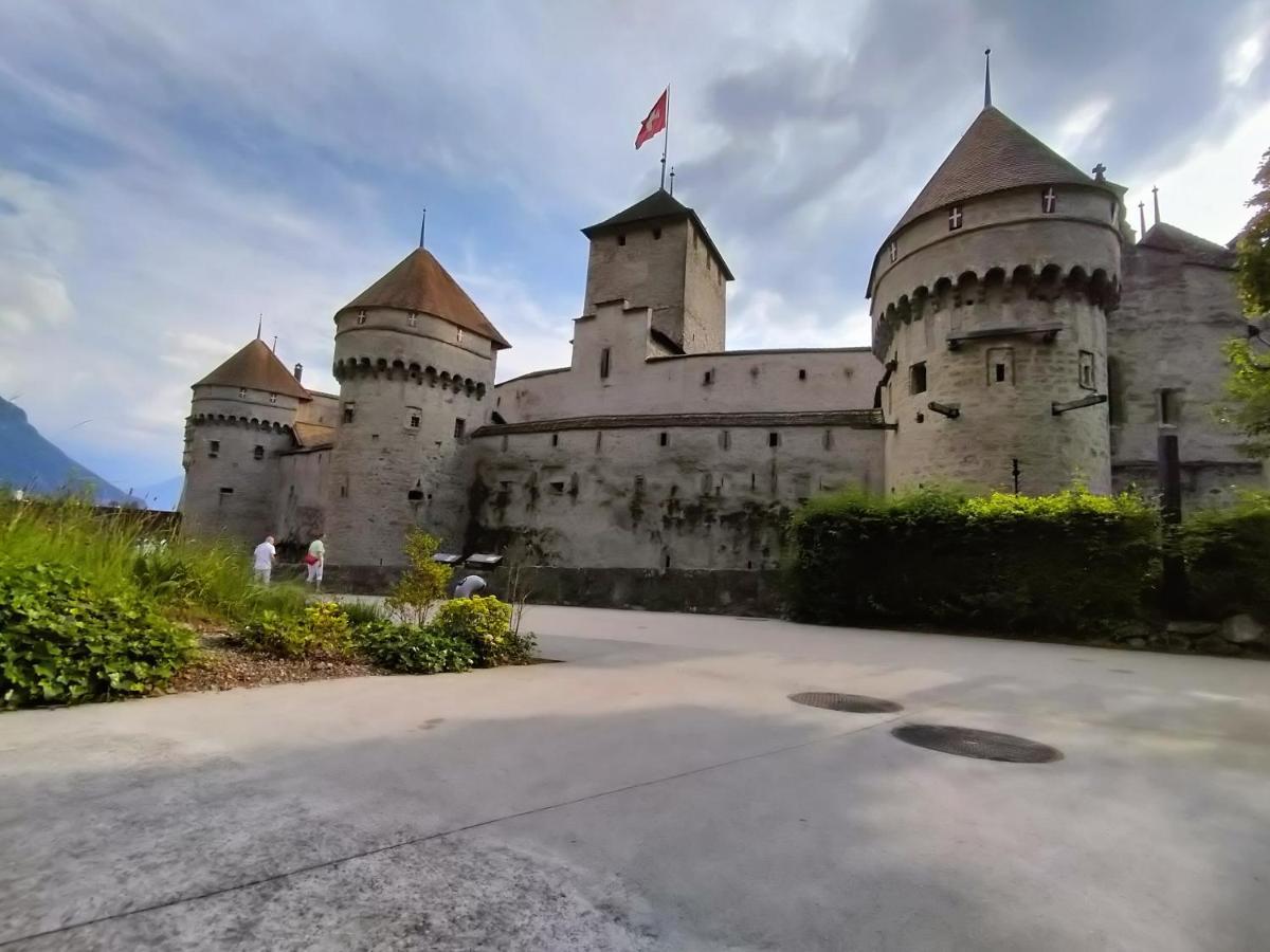 Апарт отель Castle View Veytaux Экстерьер фото